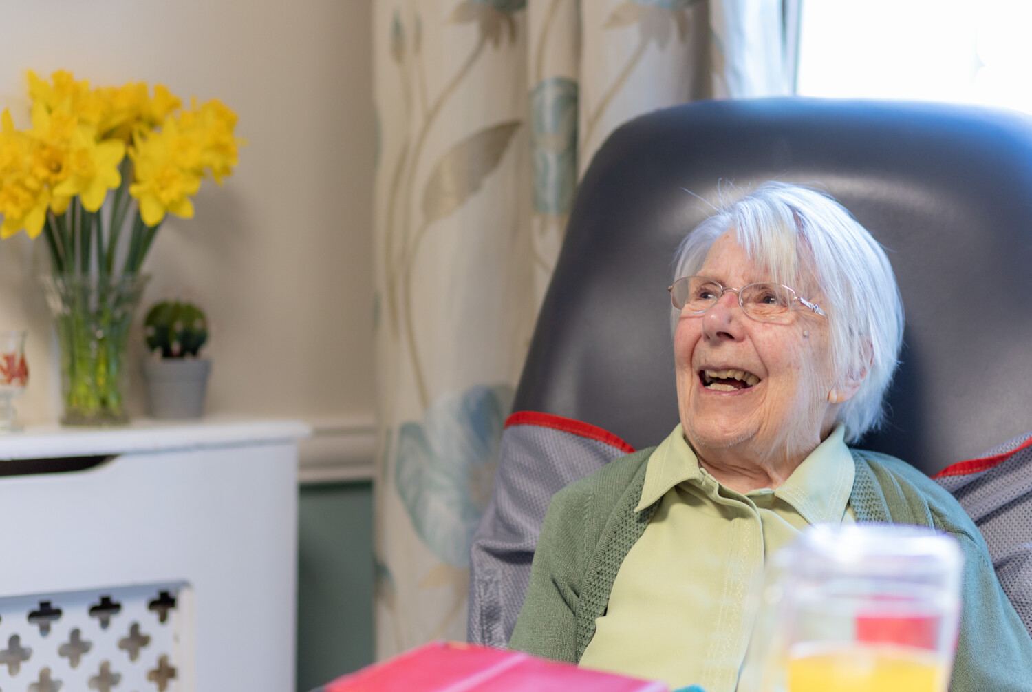 Glan Rhos Care Home resident