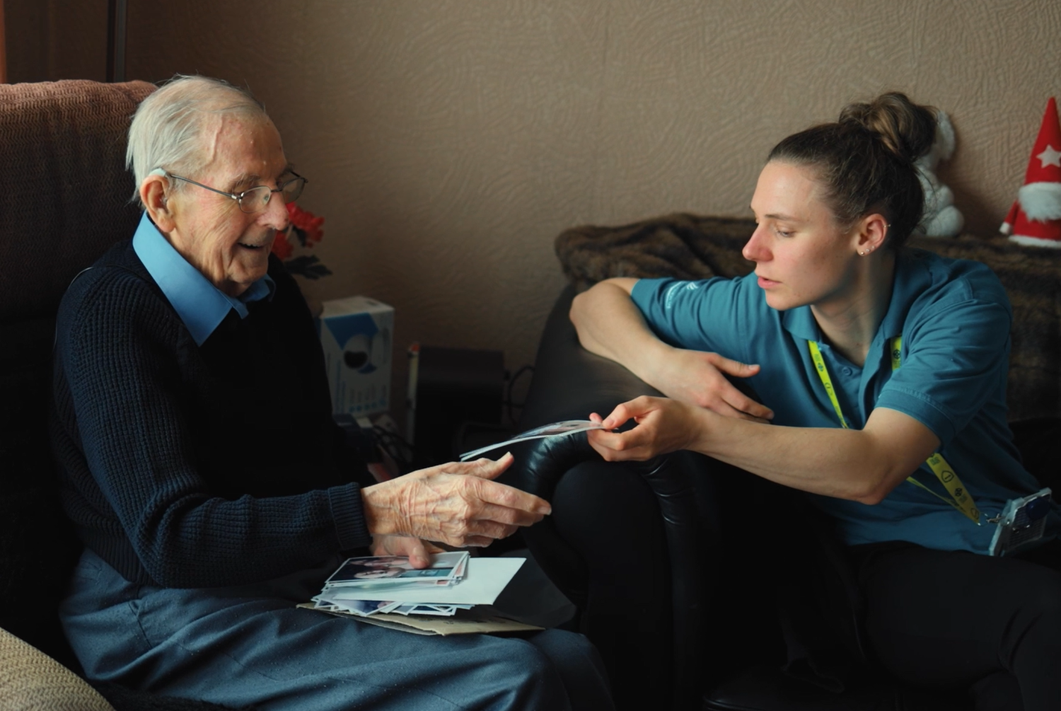 Bill and care worker