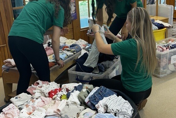 Students help give Torfaen children the best start in life