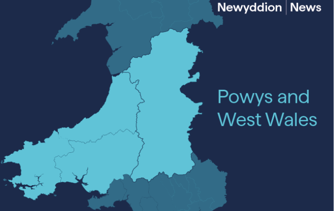 Powys and West graphic
